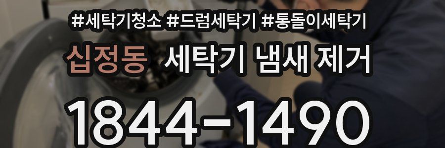 십정동 세탁기 냄새 제거