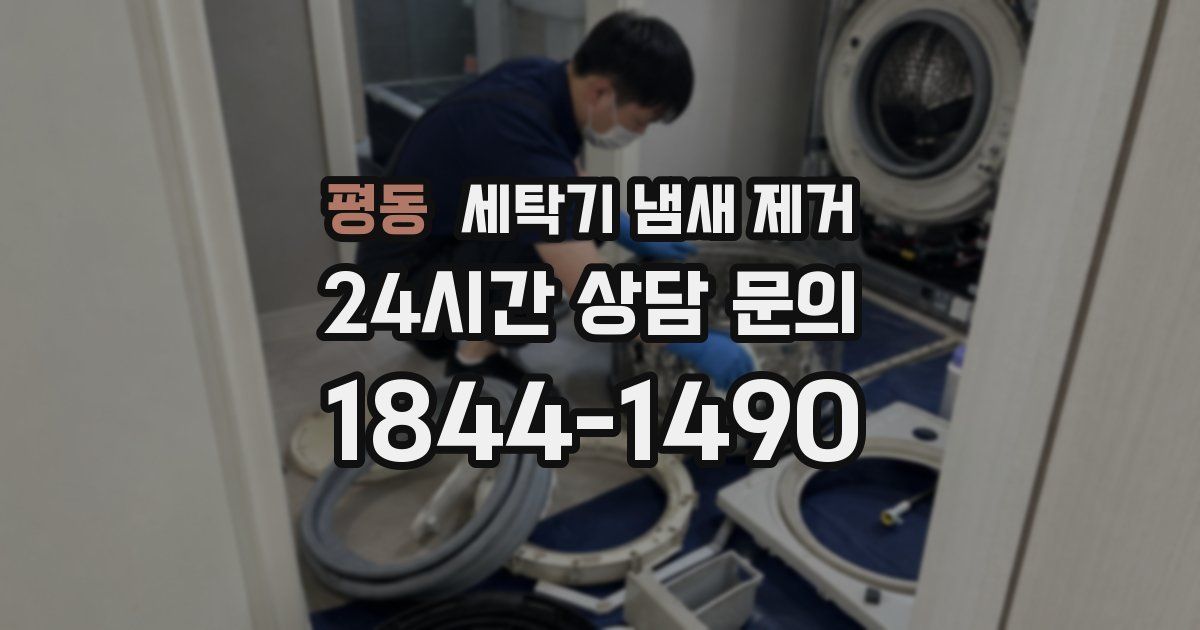 평동 세탁기 냄새 제거