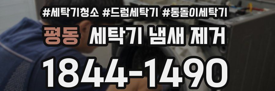 평동 세탁기 냄새 제거