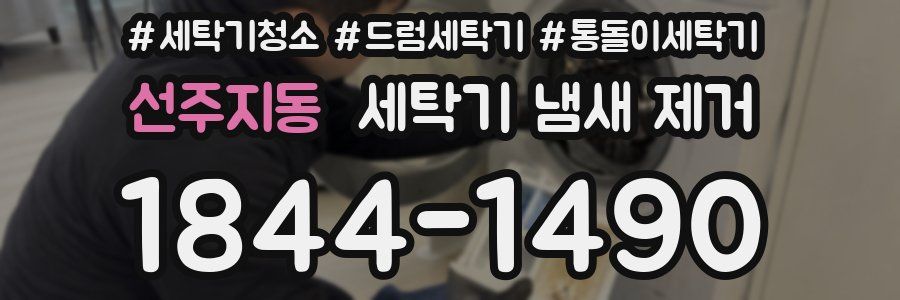 선주지동 세탁기 냄새 제거