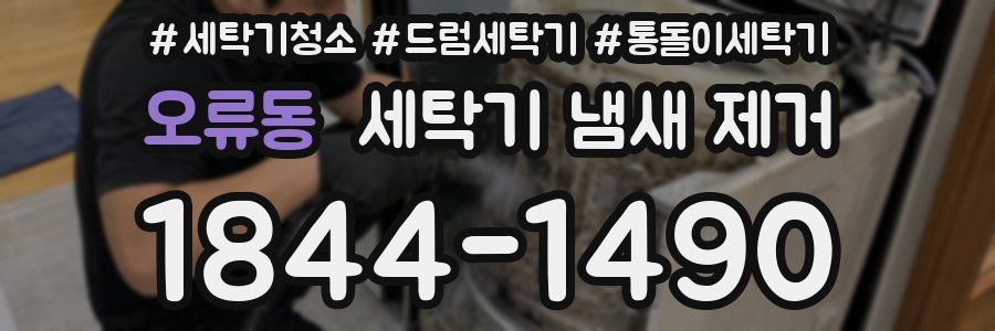오류동 세탁기 냄새 제거