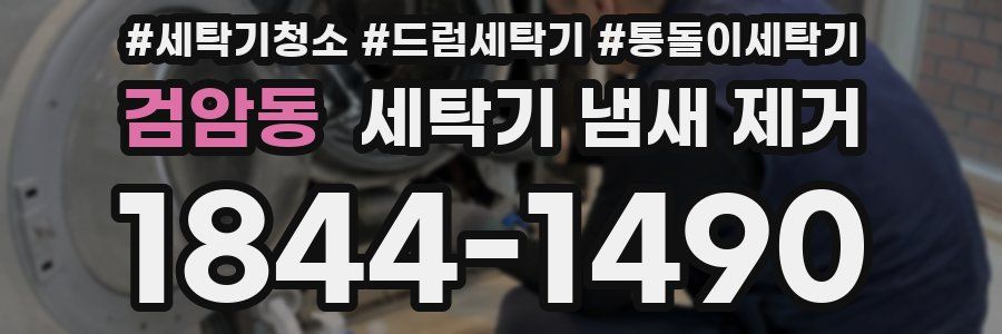 검암동 세탁기 냄새 제거