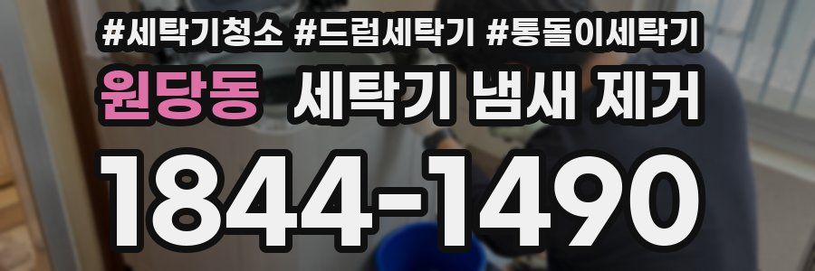 원당동 세탁기 냄새 제거