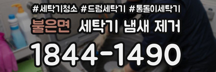 불은면 세탁기 냄새 제거
