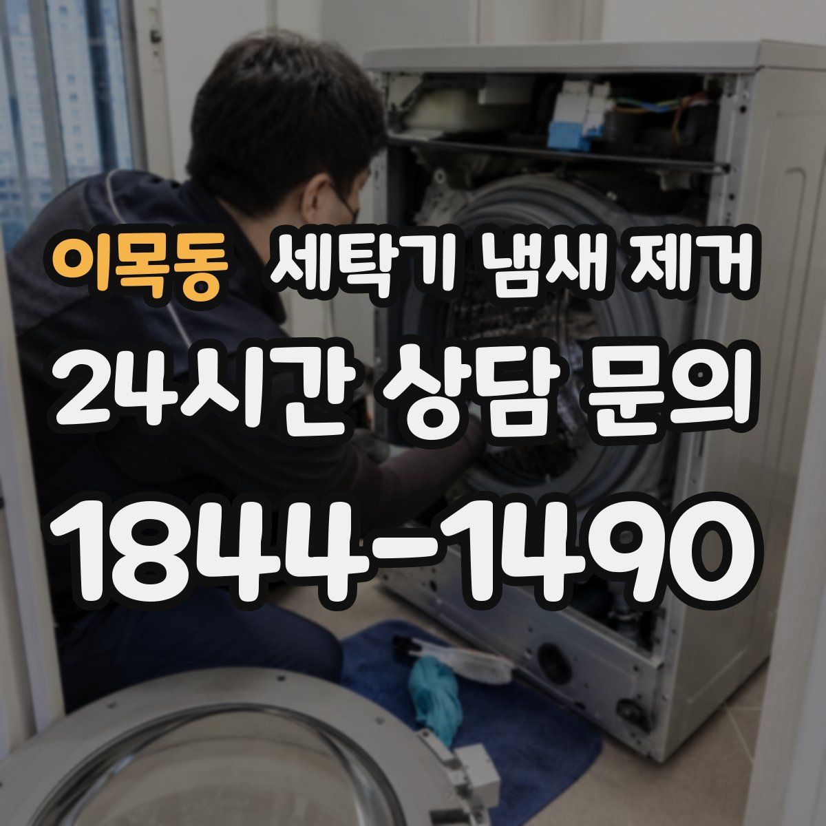 이목동 세탁기 냄새 제거