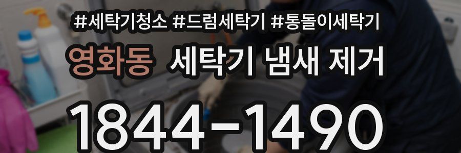 영화동 세탁기 냄새 제거