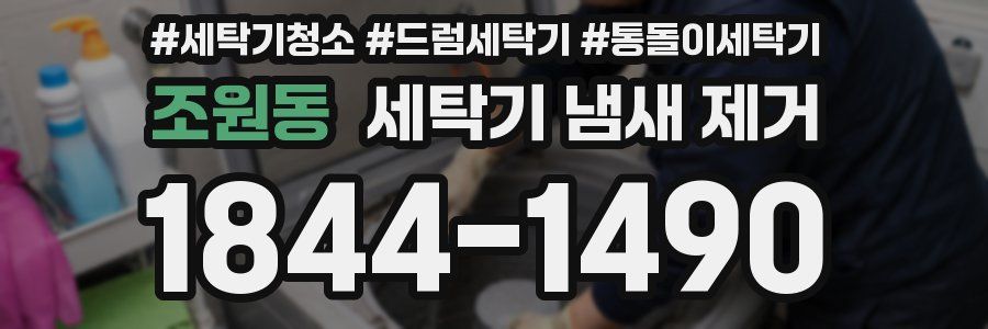 조원동 세탁기 냄새 제거