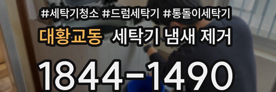 대황교동 세탁기 냄새 제거