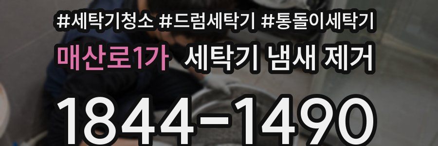 매산로1가 세탁기 냄새 제거