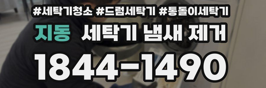 지동 세탁기 냄새 제거