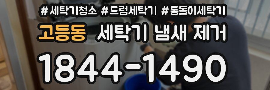 고등동 세탁기 냄새 제거