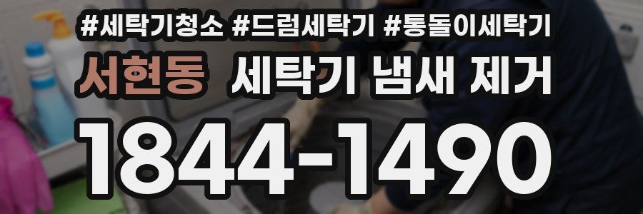 서현동 세탁기 냄새 제거