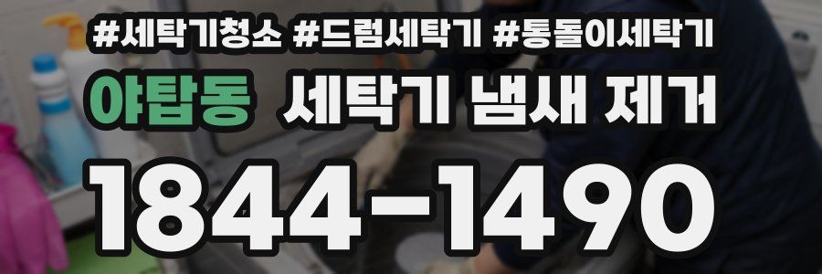 야탑동 세탁기 냄새 제거