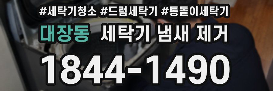 대장동 세탁기 냄새 제거