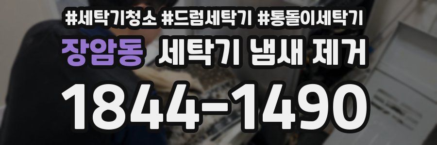 장암동 세탁기 냄새 제거