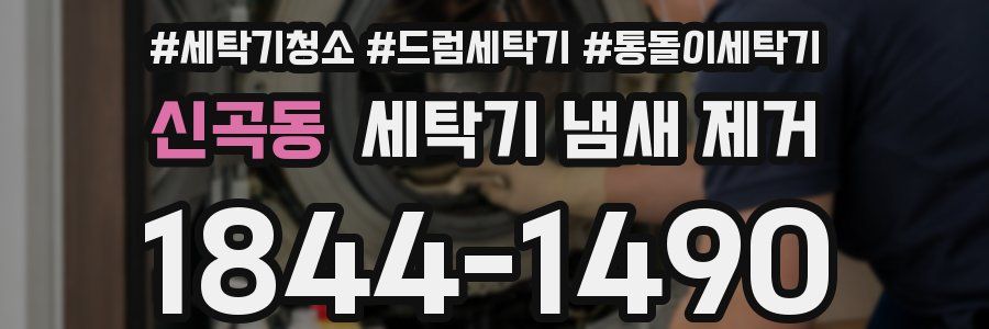 신곡동 세탁기 냄새 제거