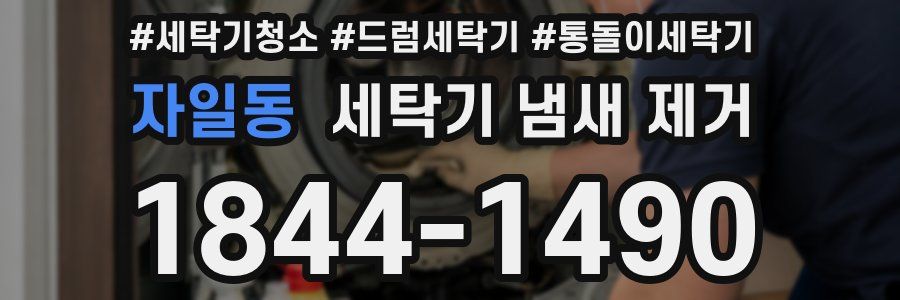 자일동 세탁기 냄새 제거