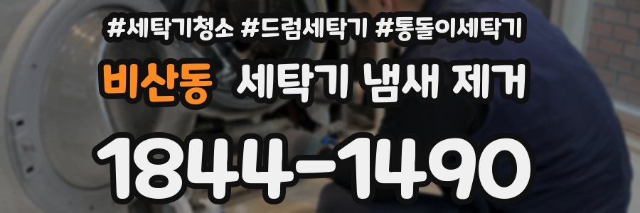 비산동 세탁기 냄새 제거
