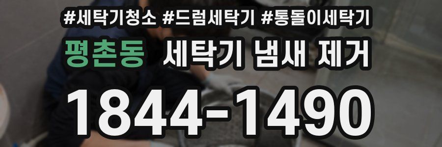 평촌동 세탁기 냄새 제거