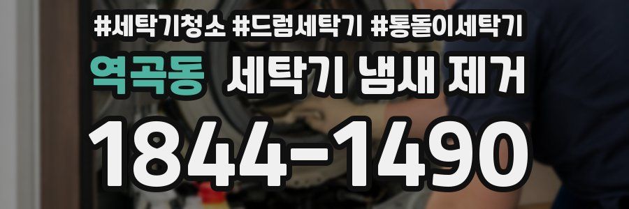 역곡동 세탁기 냄새 제거