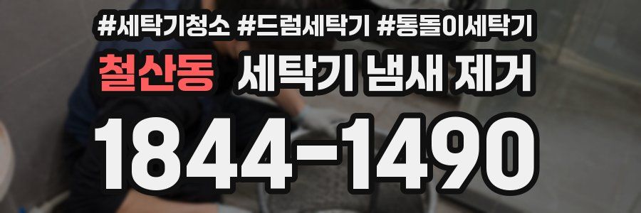 철산동 세탁기 냄새 제거