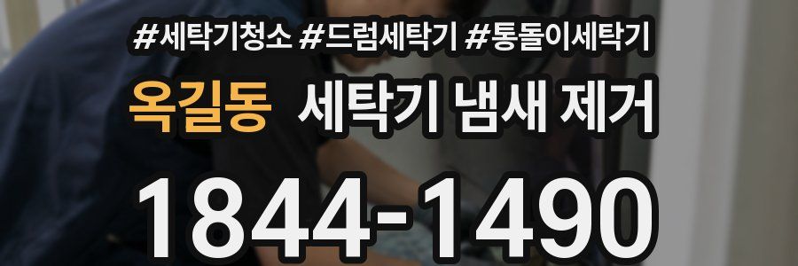 옥길동 세탁기 냄새 제거