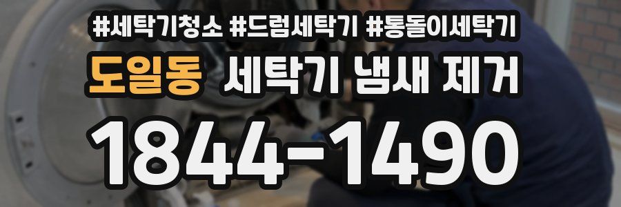 도일동 세탁기 냄새 제거