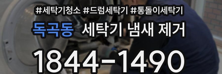 독곡동 세탁기 냄새 제거
