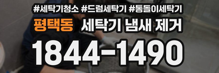 평택동 세탁기 냄새 제거