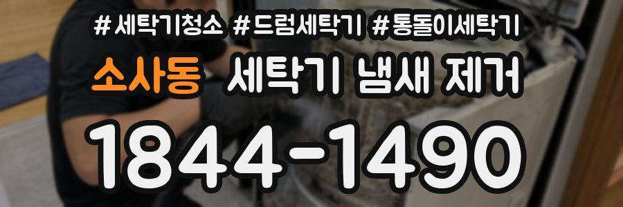 소사동 세탁기 냄새 제거