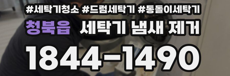 청북읍 세탁기 냄새 제거
