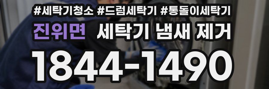 진위면 세탁기 냄새 제거