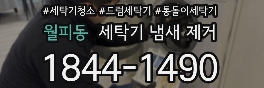 월피동 세탁기 냄새 제거