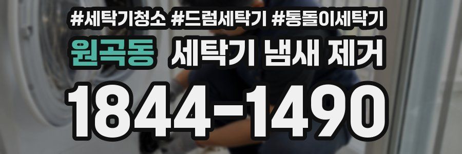 원곡동 세탁기 냄새 제거