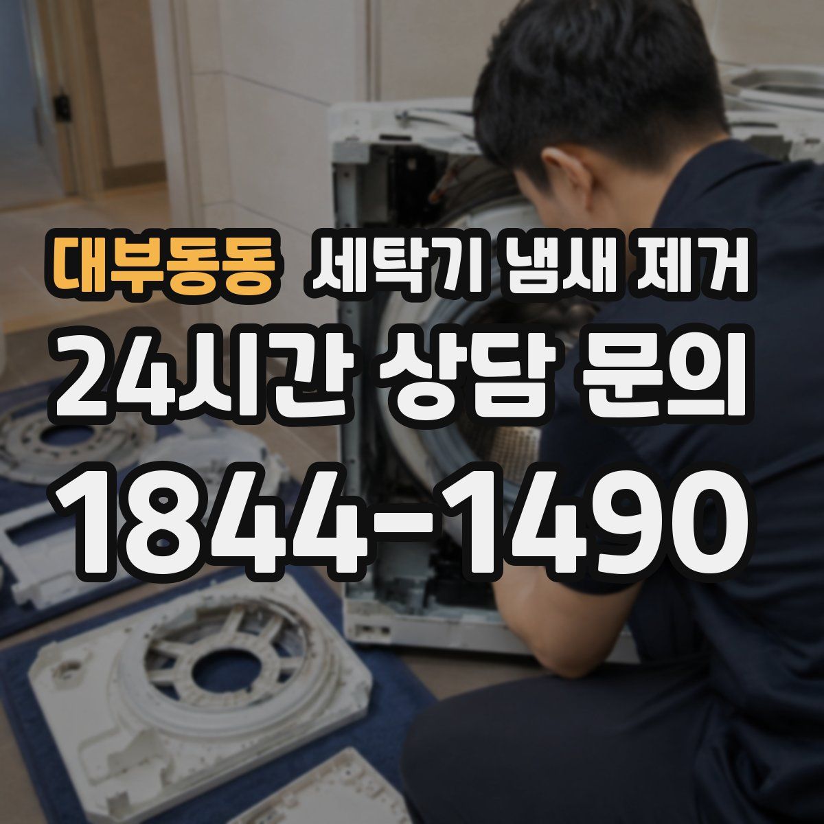 대부동동 세탁기 냄새 제거