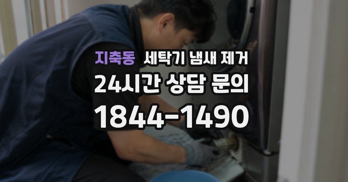 지축동 세탁기 냄새 제거