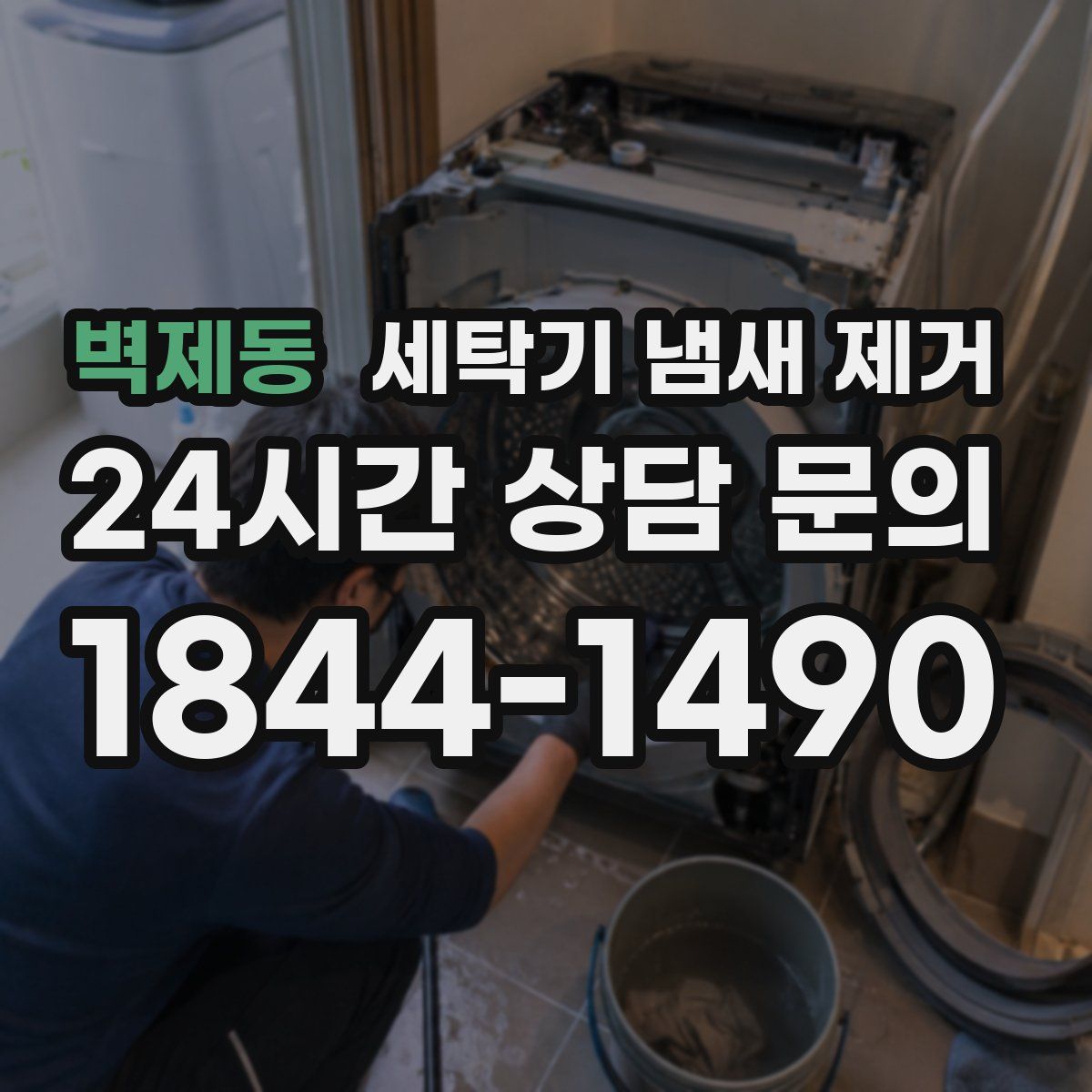 벽제동 세탁기 냄새 제거