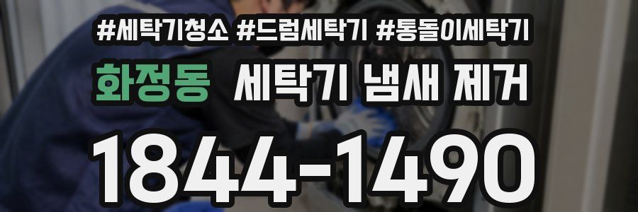 화정동 세탁기 냄새 제거