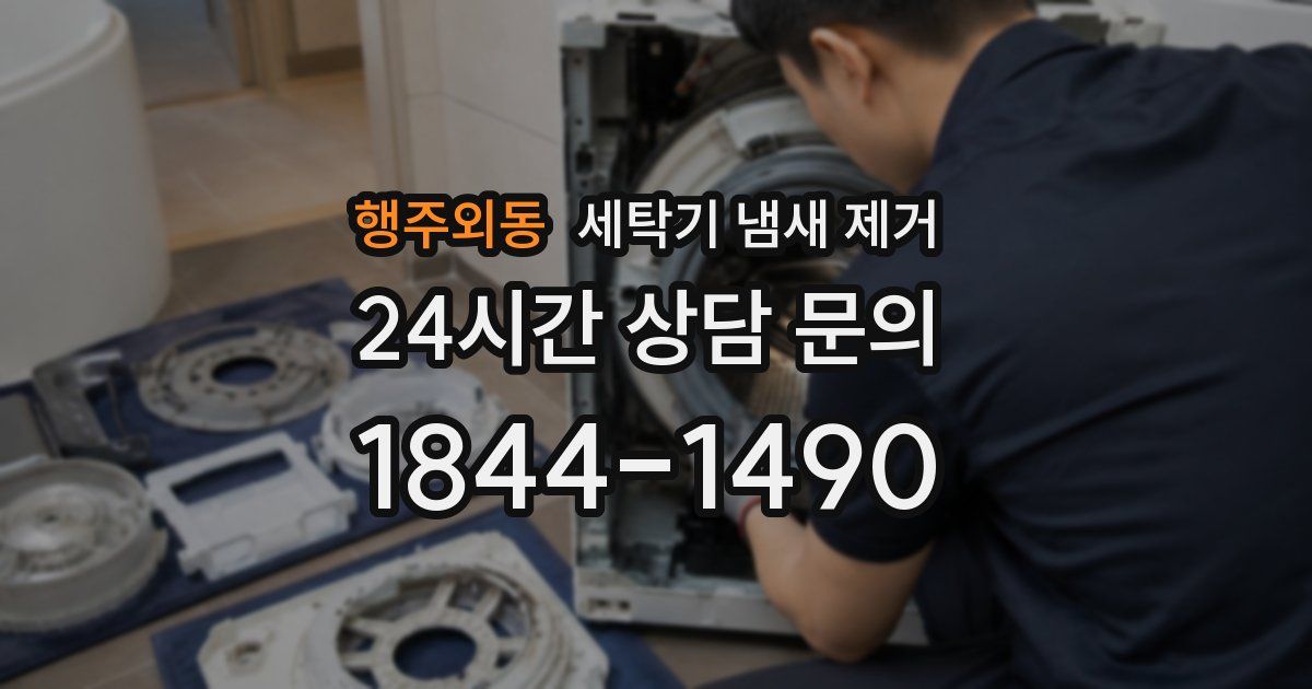 행주외동 세탁기 냄새 제거