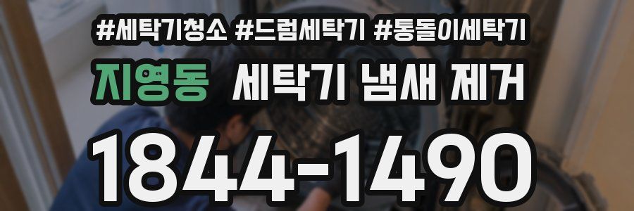 지영동 세탁기 냄새 제거
