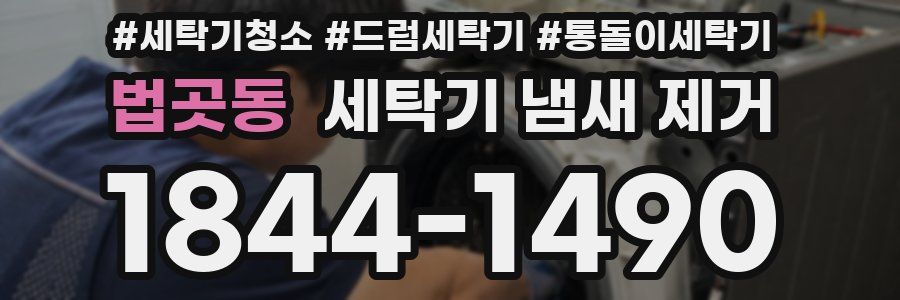 법곳동 세탁기 냄새 제거