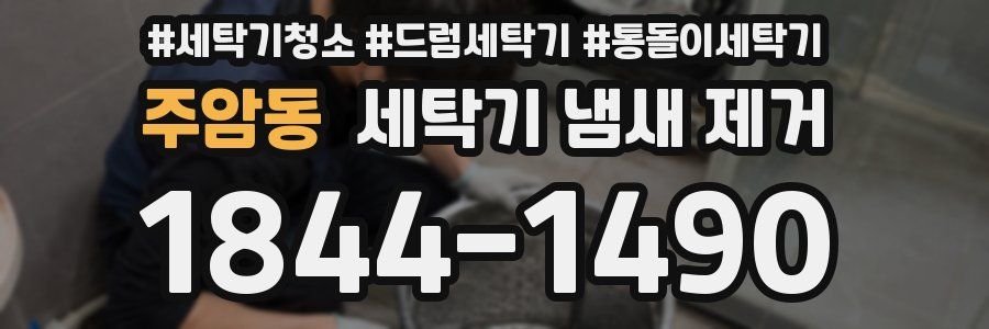 주암동 세탁기 냄새 제거