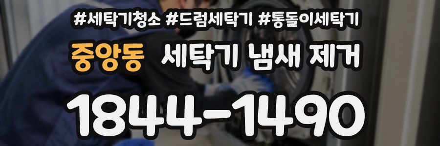중앙동 세탁기 냄새 제거