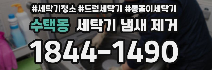 수택동 세탁기 냄새 제거