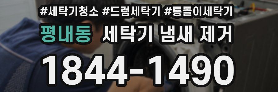 평내동 세탁기 냄새 제거