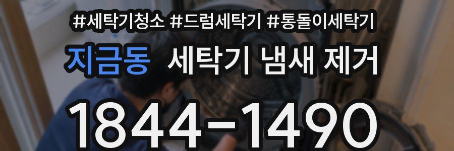 지금동 세탁기 냄새 제거