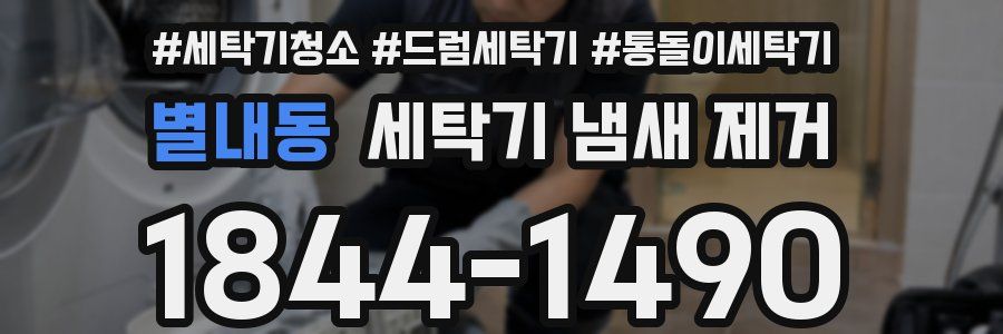 별내동 세탁기 냄새 제거