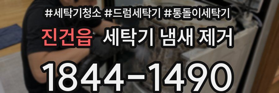 진건읍 세탁기 냄새 제거