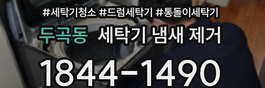두곡동 세탁기 냄새 제거