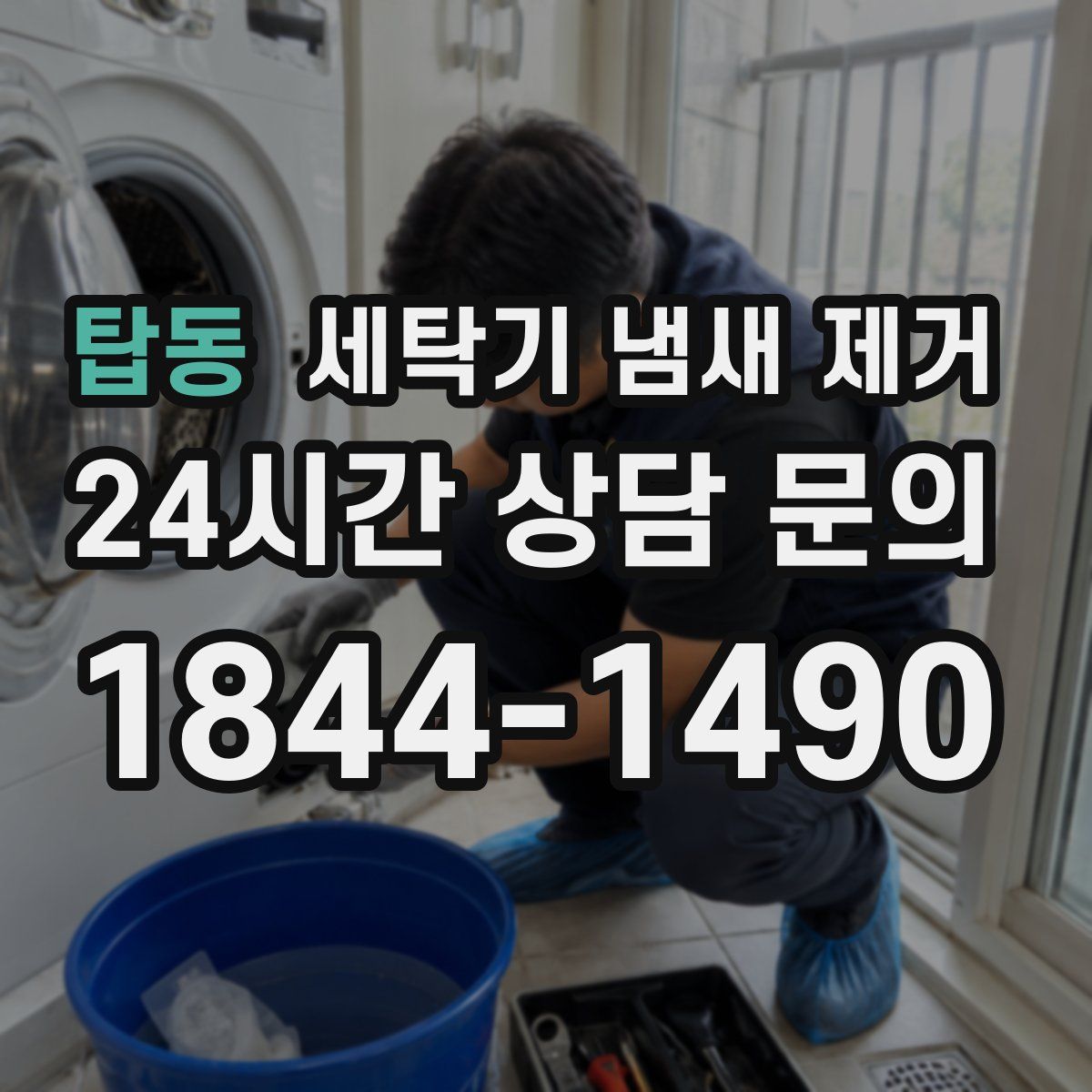 탑동 세탁기 냄새 제거